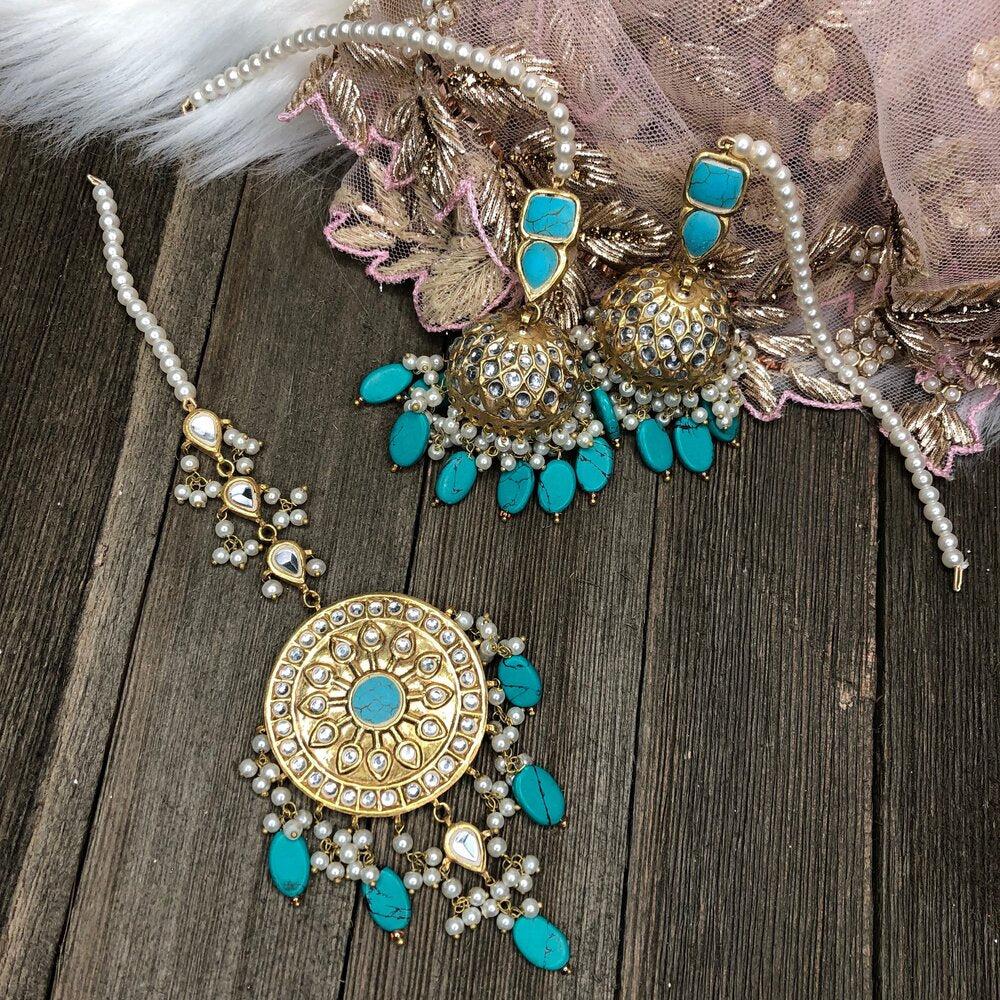 Kundan Earringtikka – Evotique